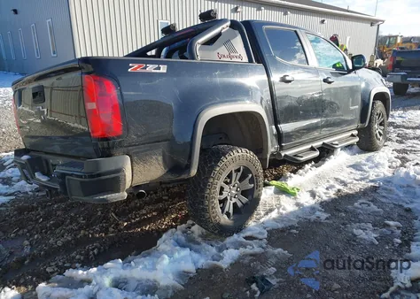 2016 Chevrolet Colorado Z71 from USA, damaged, VIN 1GCGTDE37G1245138